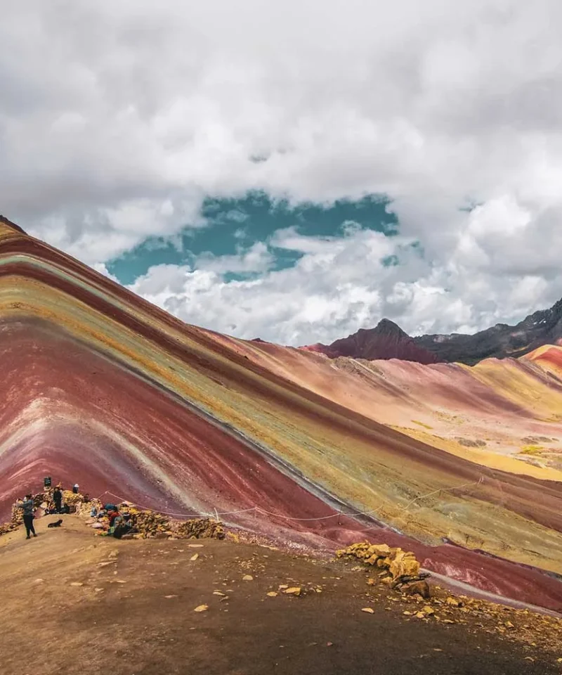 montaña de colores