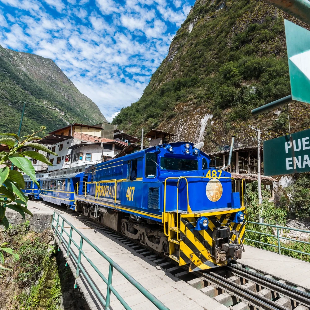 a train to machu picchu